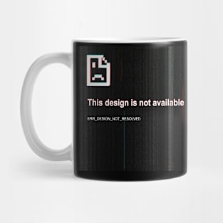 Error message Mug